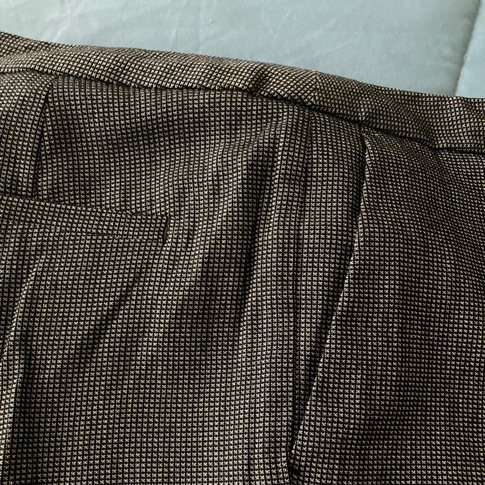 Mario Serrani women’s size 10 mini black & white check